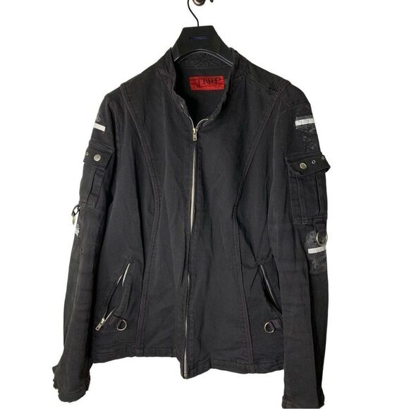 Tripp NYC jacket black goth punk size 4 - Picture 1 of 12